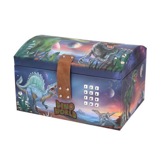 Dino World Treasure Chest With Code, Sound And Light
