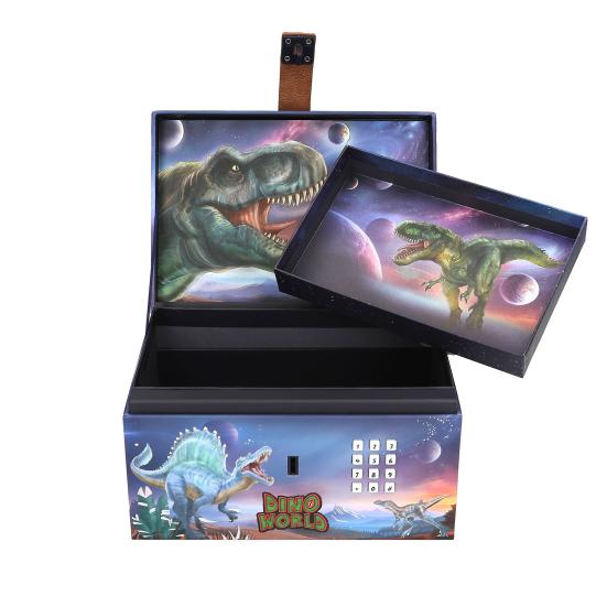Dino World Treasure Chest With Code, Sound And Light