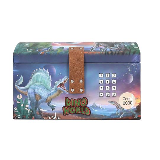 Dino World Treasure Chest With Code, Sound And Light
