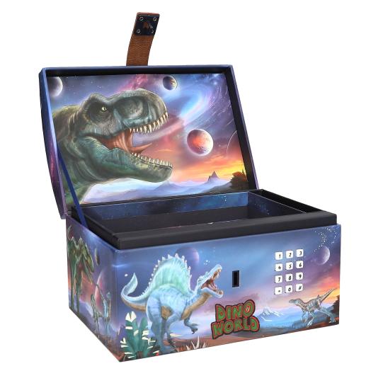 Dino World Treasure Chest With Code, Sound And Light