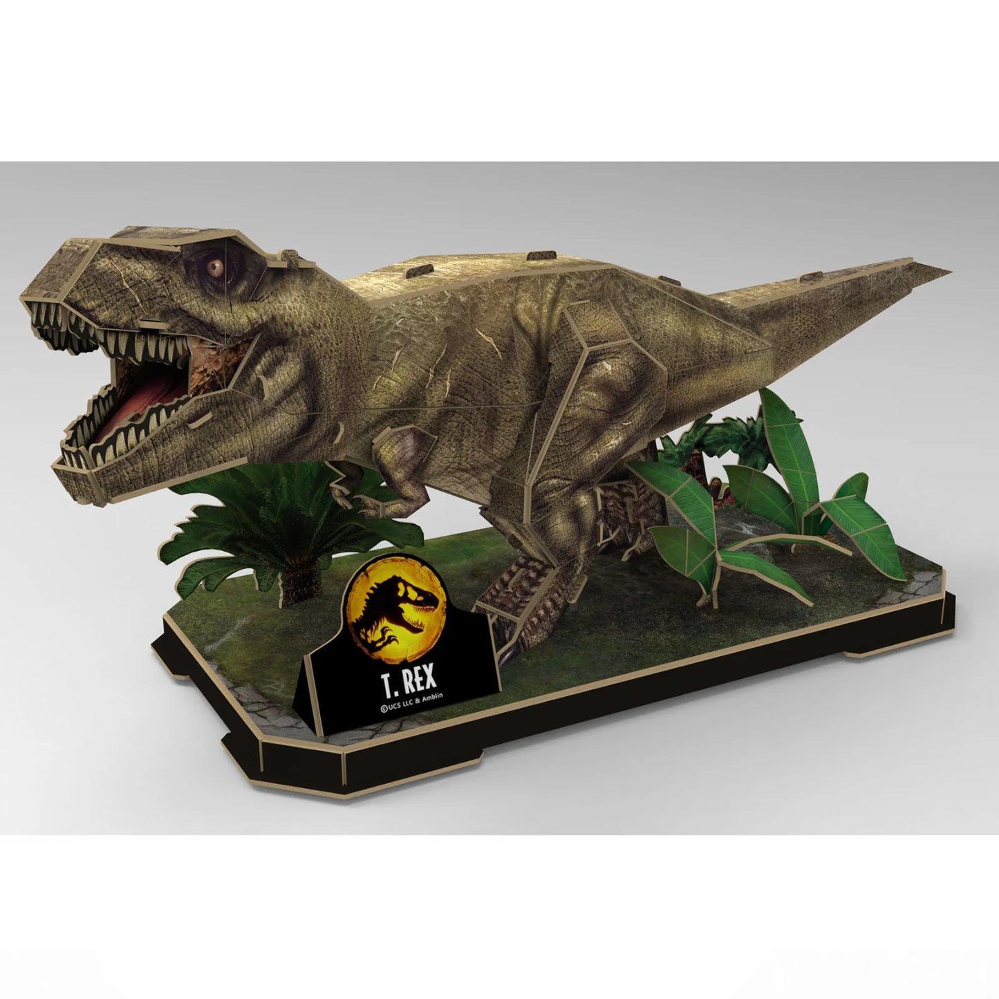 Jurassic World Tyrannosaurus Rex 3D Moveable Puzzle