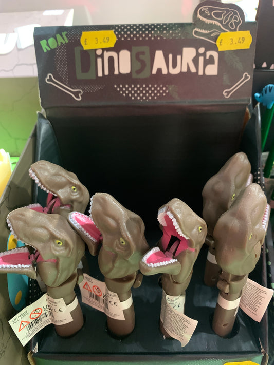 Dinosauria Dinosaur Biting Pen