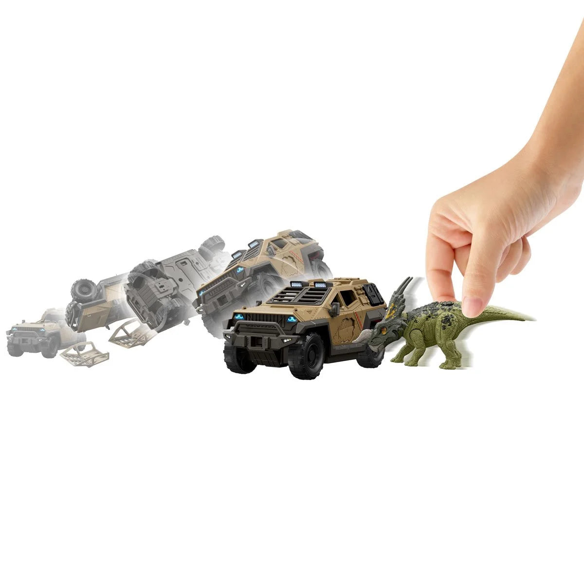 Jurassic World Epic Evolution Mission Mayhem Truck and Dinosaur Playset