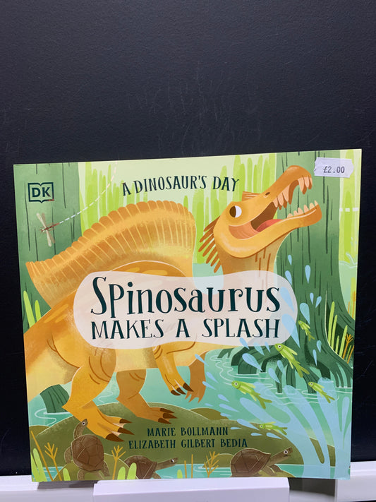 Spinosaurus makes a splash