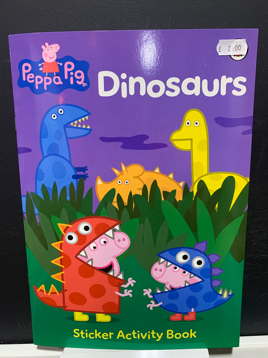 Peppa Pig Dinosaurs Sticker Activity Book
