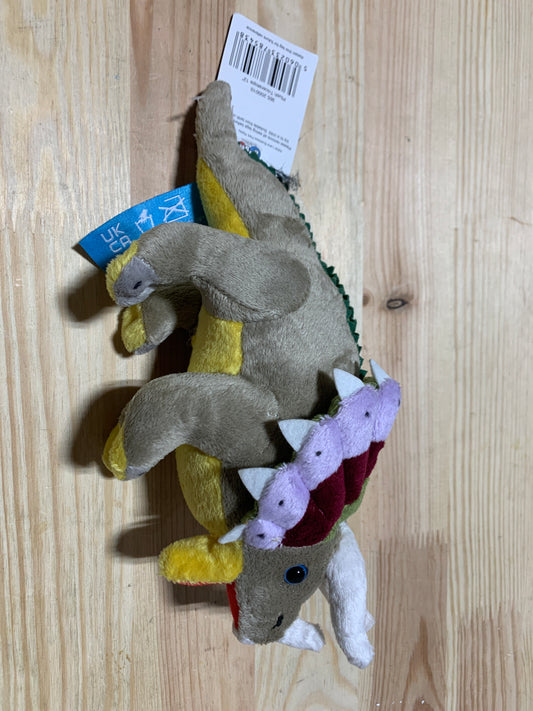 12” plush Triceratops