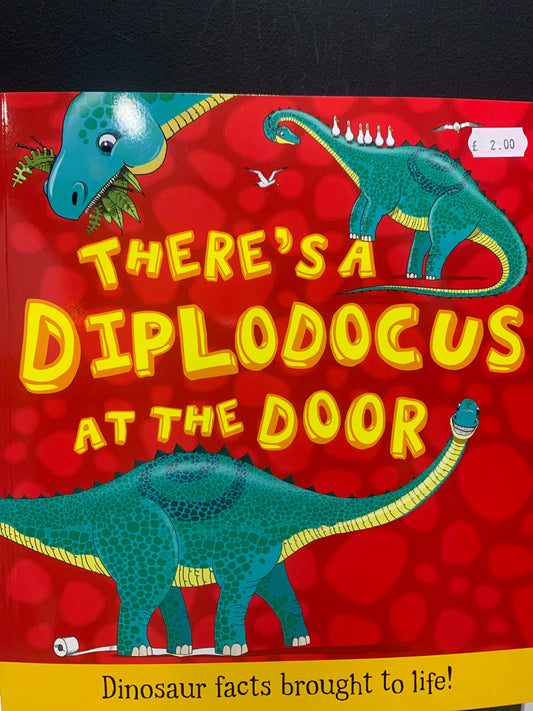 There’s a Diplodocus at the door
