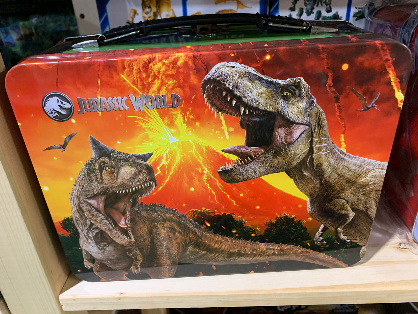 Jurassic World Window Tin Tote