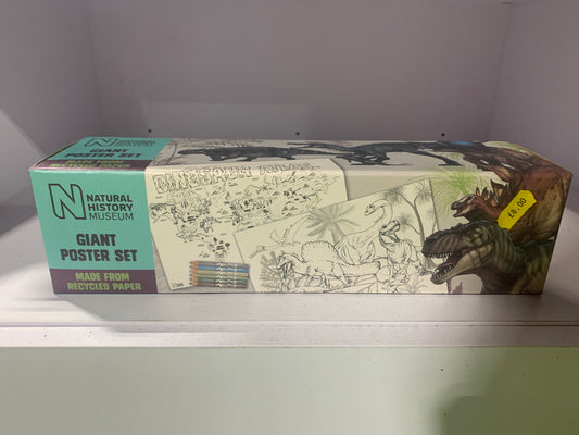 NHM Dinosaur giant poster set