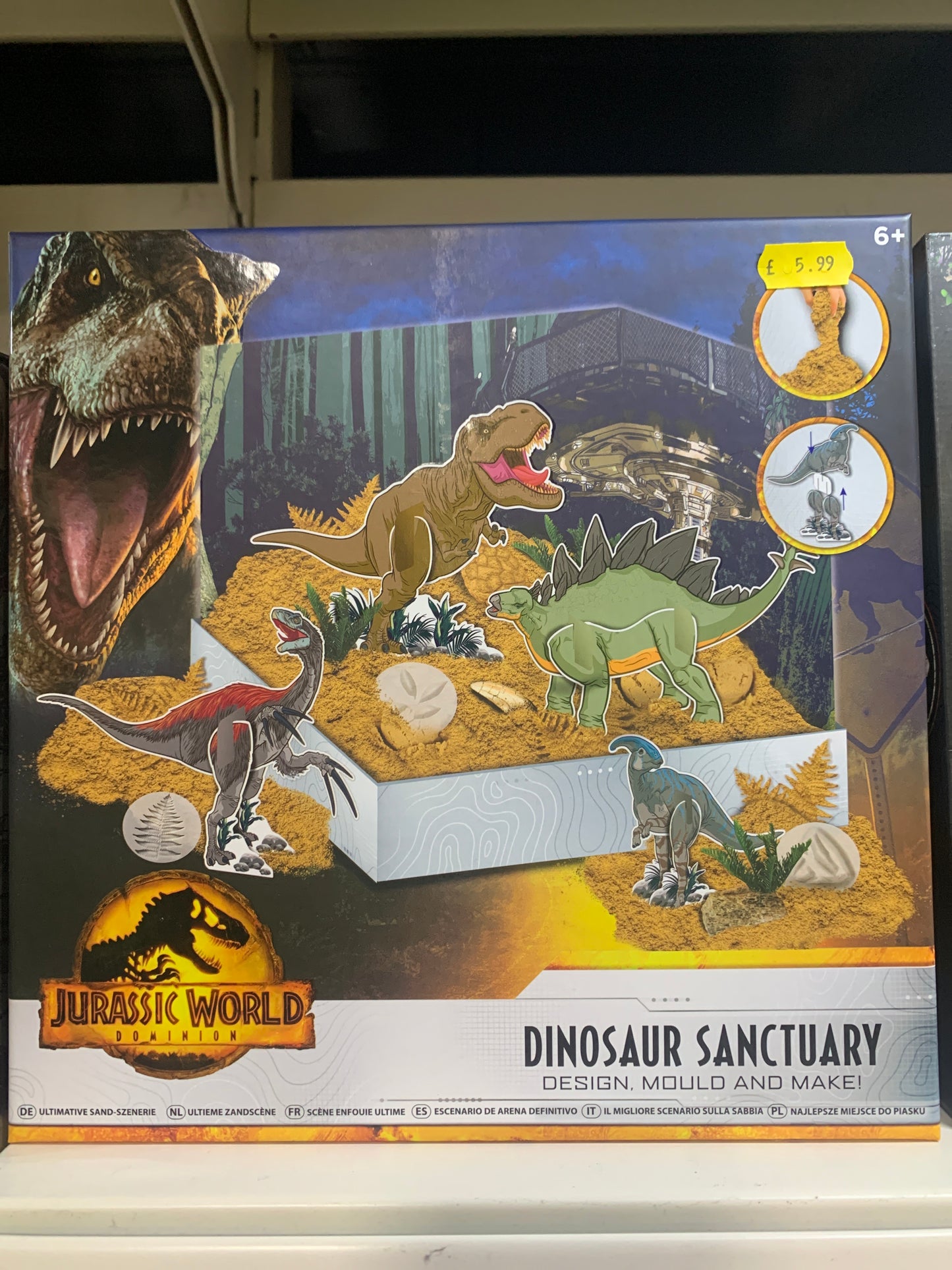 Jurassic World Dominion Dinosaur Sand Sanctuary