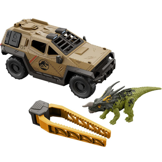 Jurassic World Epic Evolution Mission Mayhem Truck and Dinosaur Playset