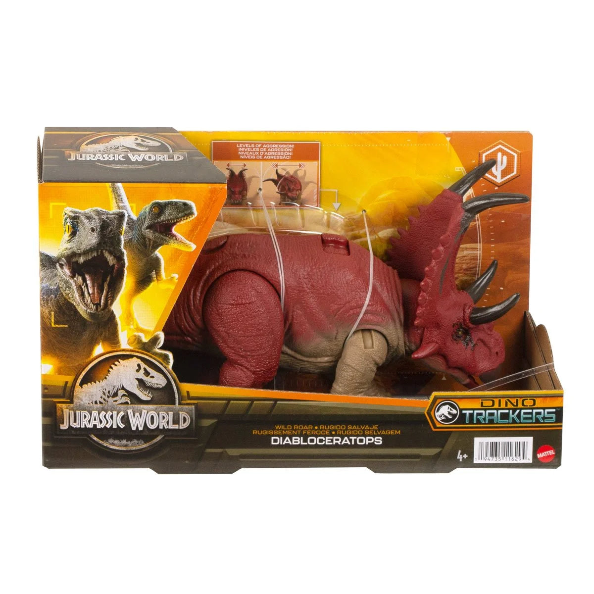 Jurassic World Dino Trackers Wild Roar Diabloceratops