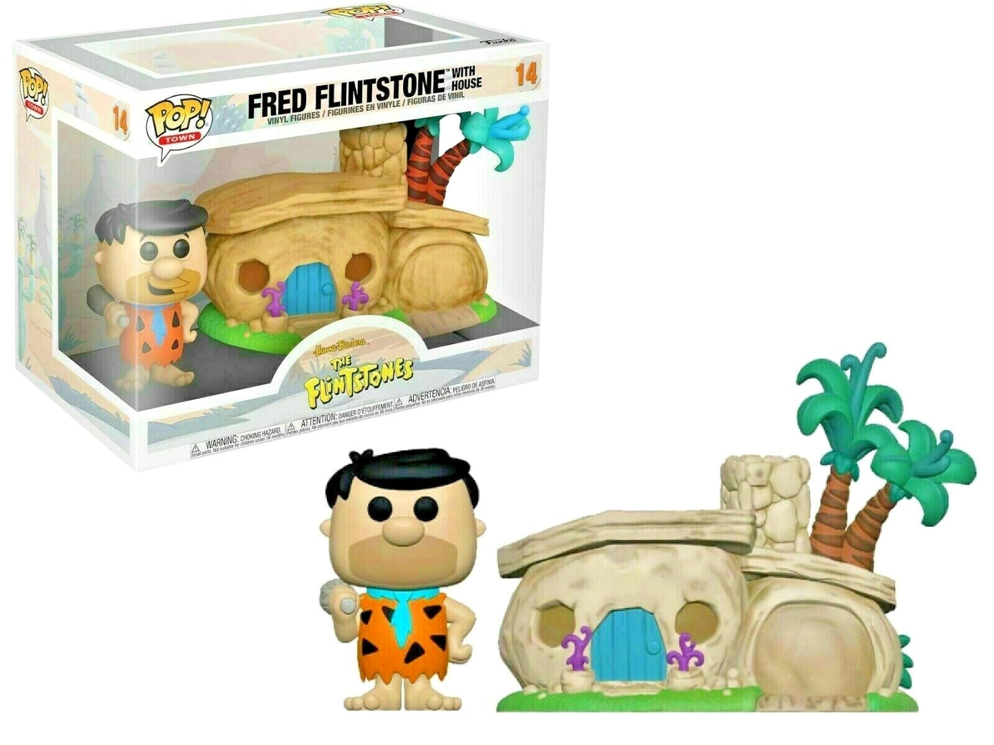Funko Pop Fred Flintstone with House 14