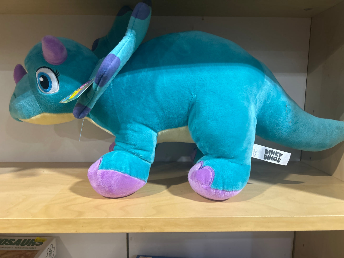 Posh Paws 20" XL DINKY DINOSAURS TRICERATOPS