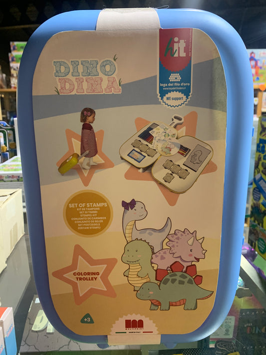 Dino Dina Trolley Case set 64132