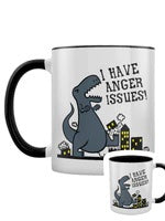 Pop Factory I Have Anger Issues Black Inner 2-Tone Mug