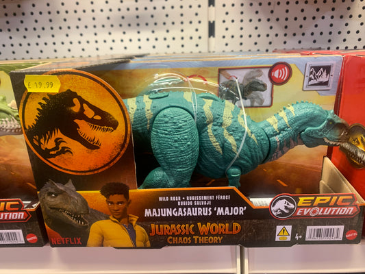 Jurassic World Chaos Theory Epic Evolution Wild Roar Majungasaurus ‘Major’