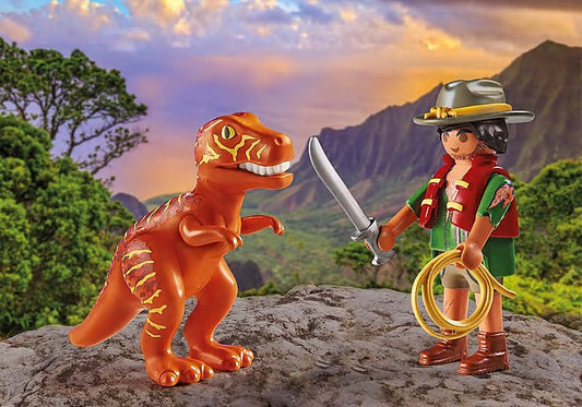 Playmobil Adventurer with T-Rex 71206