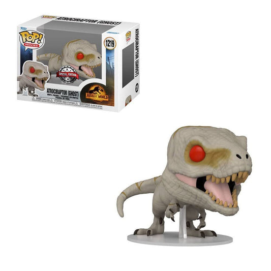 Funko pop! 1219 Atrociraptor Ghost special edition