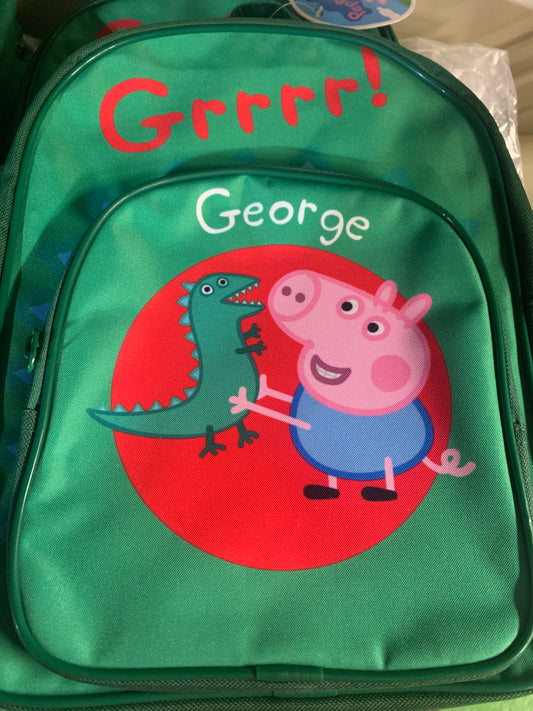 PEPPA GEORGE DRAGON BACKPACK