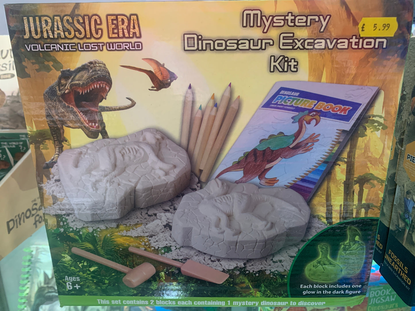 Mystery Dinosaur Excavation Set