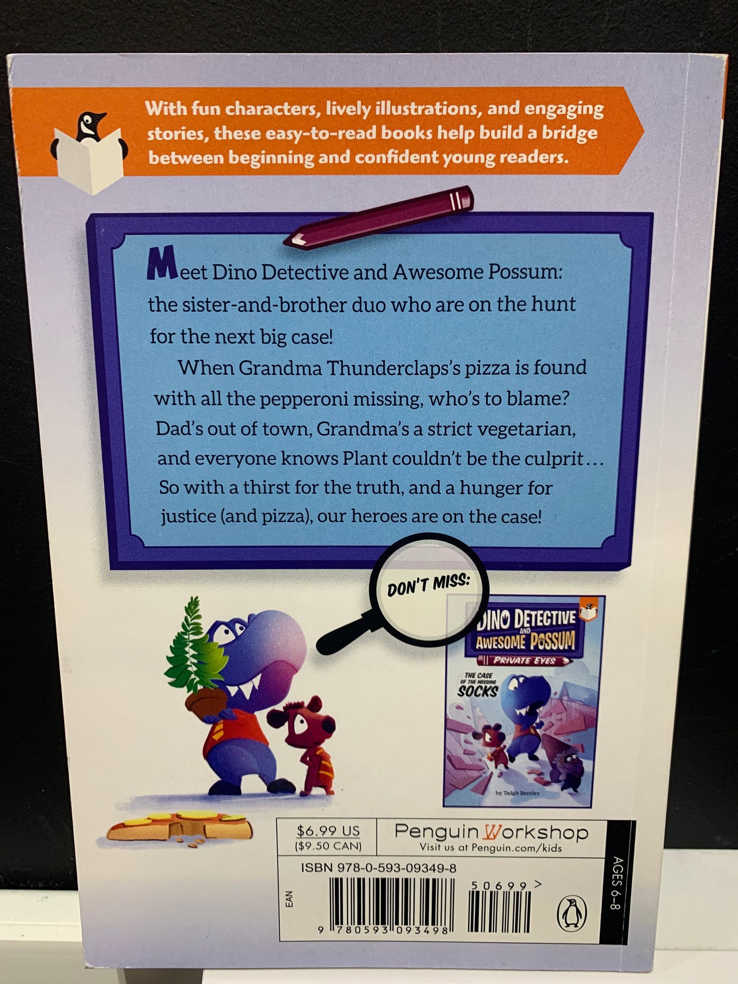 Dino Detective Awesome Possum - The case of the nibbled pizza
