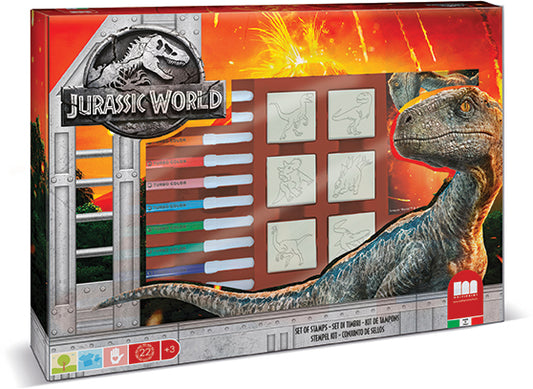 Jurassic World Stamper activity set 22pc