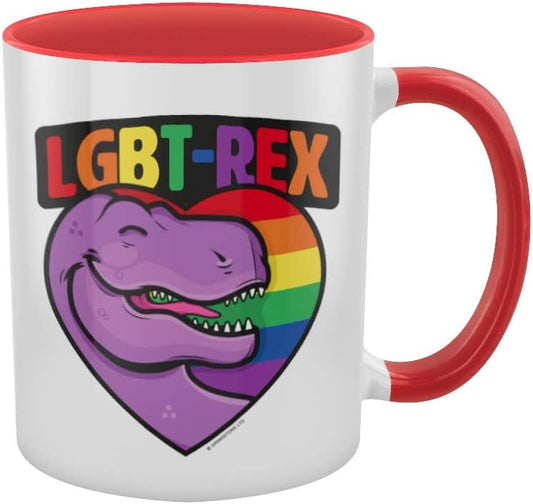 Pop Factory LGBT Rex mug