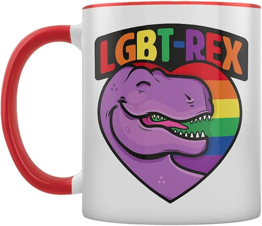 Pop Factory LGBT Rex mug