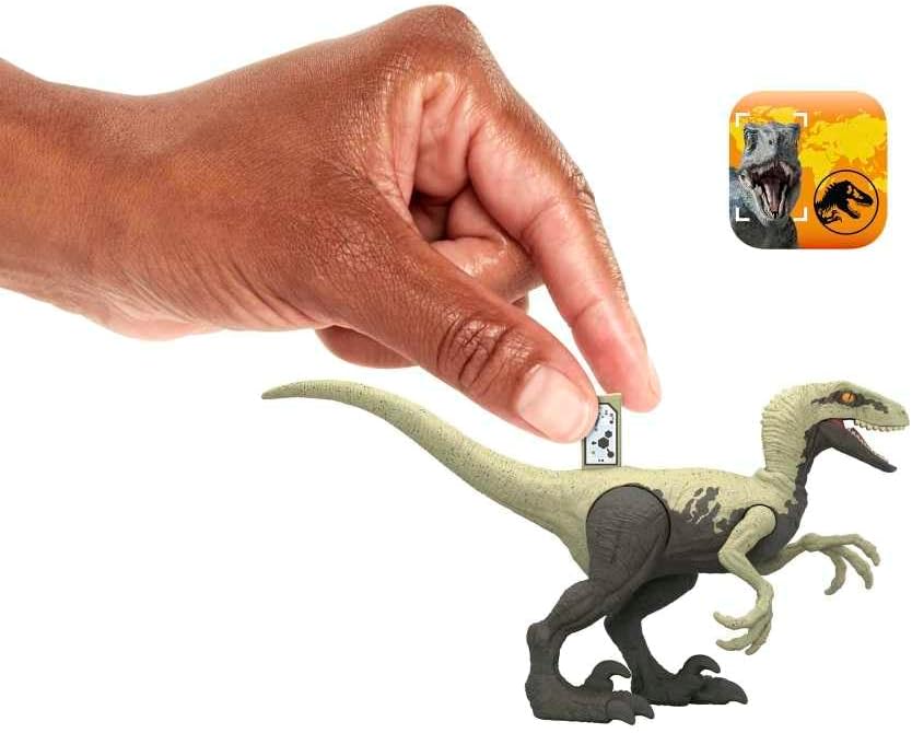 Jurassic World Dino Trackers Velociraptor Danger Pack Action Figure