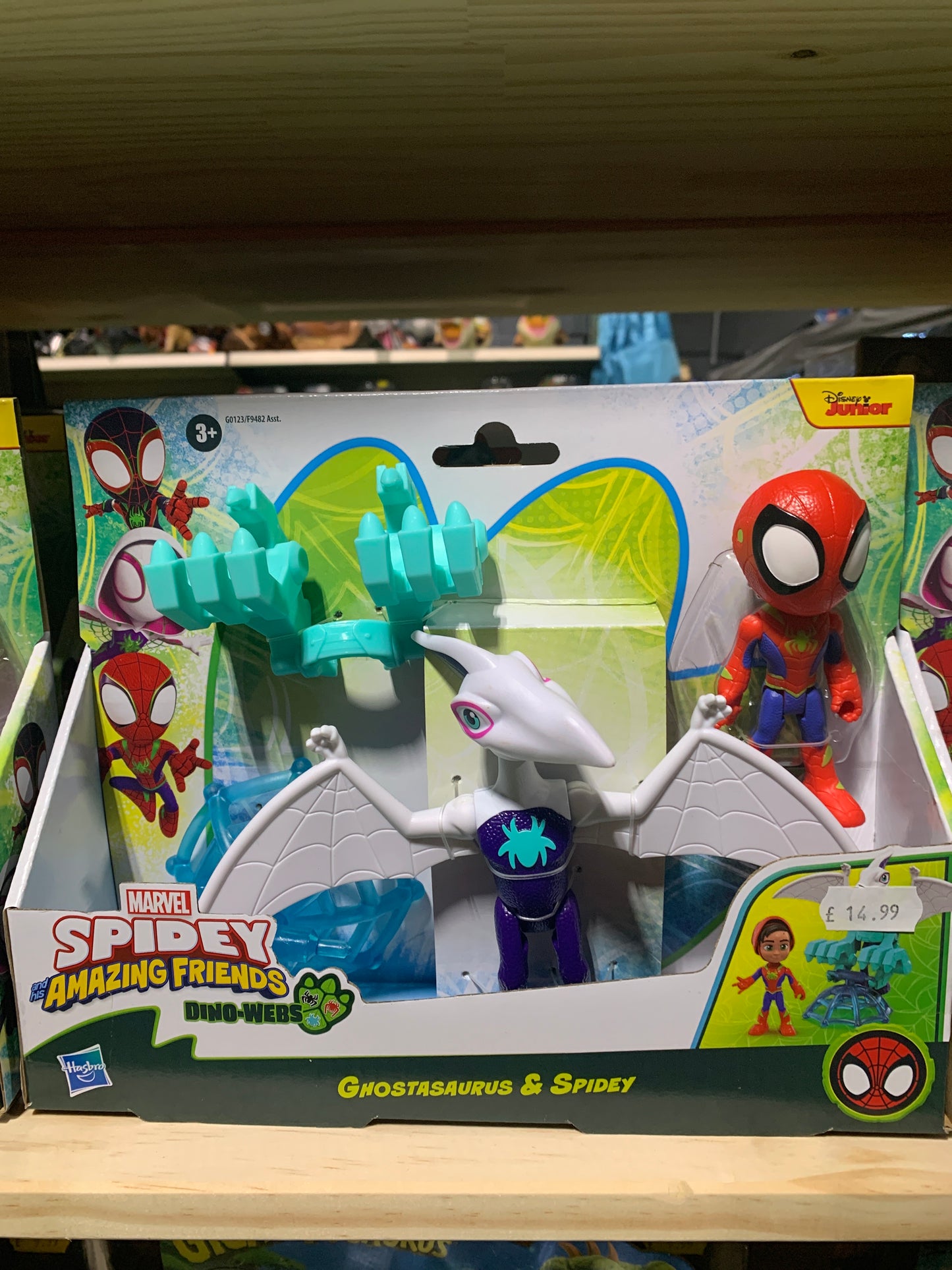 Spidey Dino Webs Ghostasaurus & Spidey