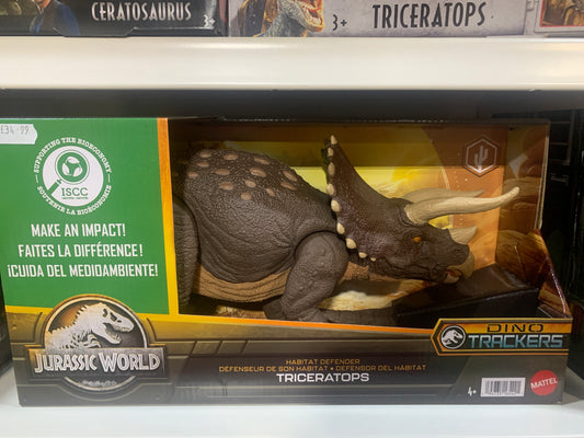 Jurassic World Dino Trackers Habitat Defender Triceratops