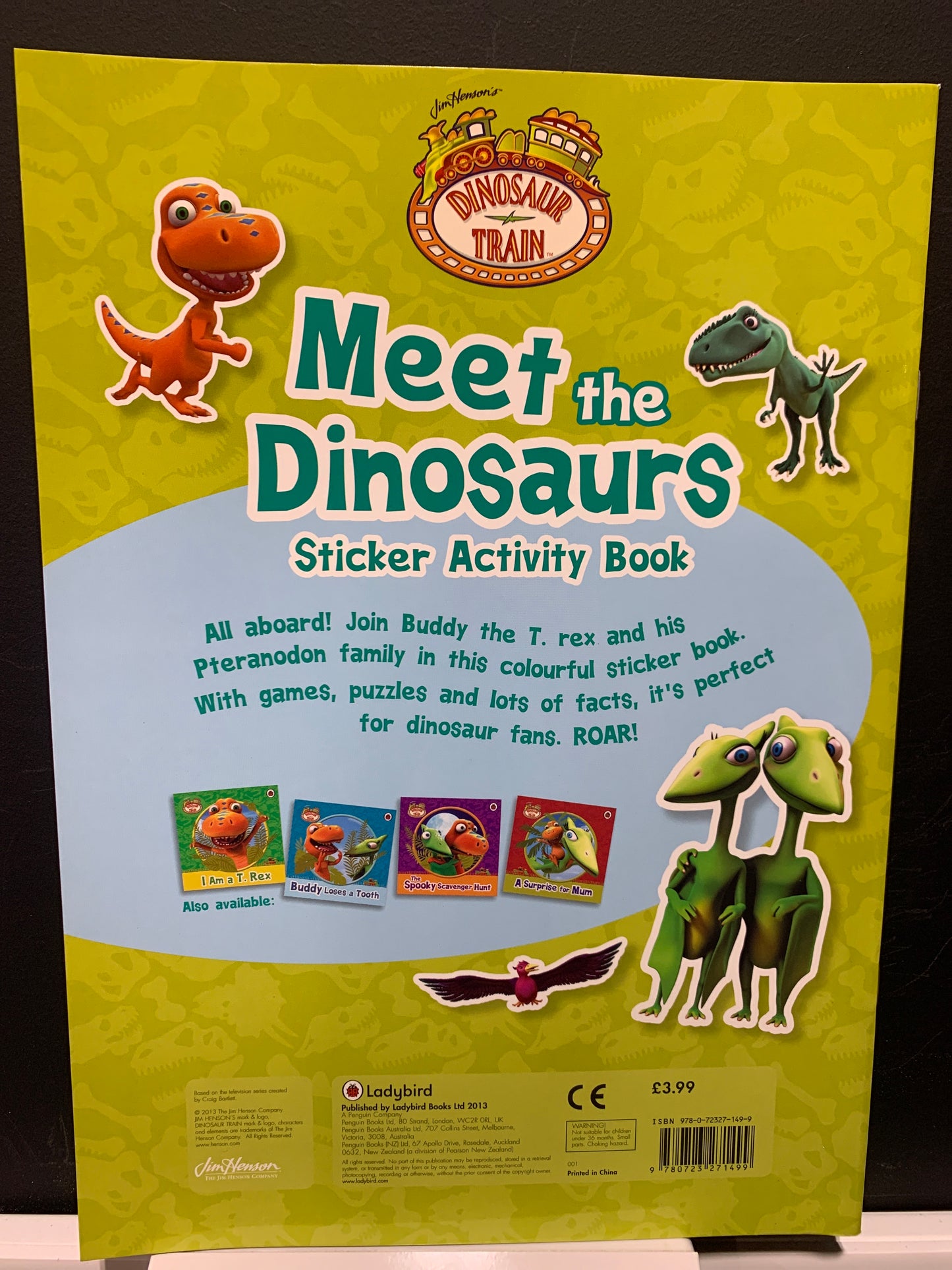 Dinosaur Train - Meet the Dinosaurs sticker book