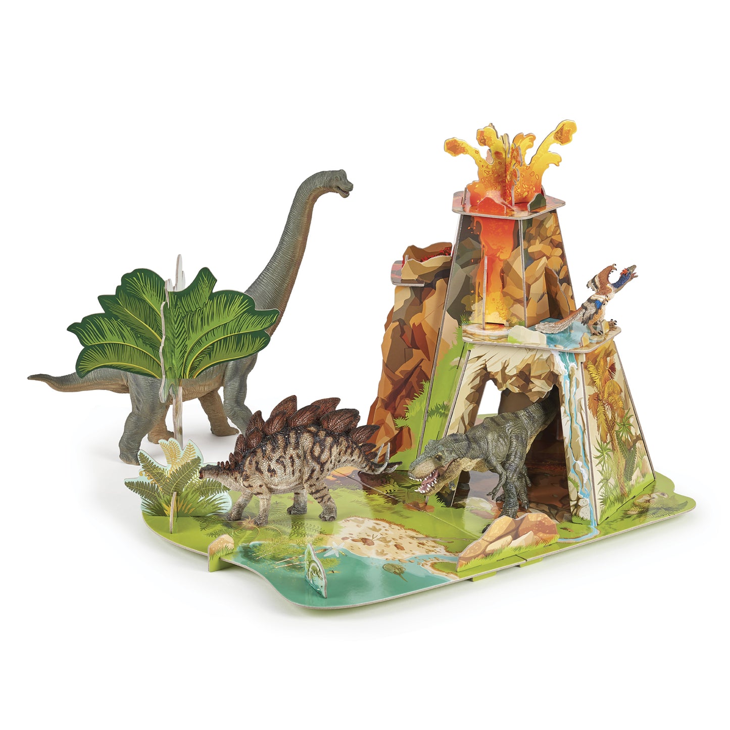 Papo 60600 Land of the Dinosaurs Playset