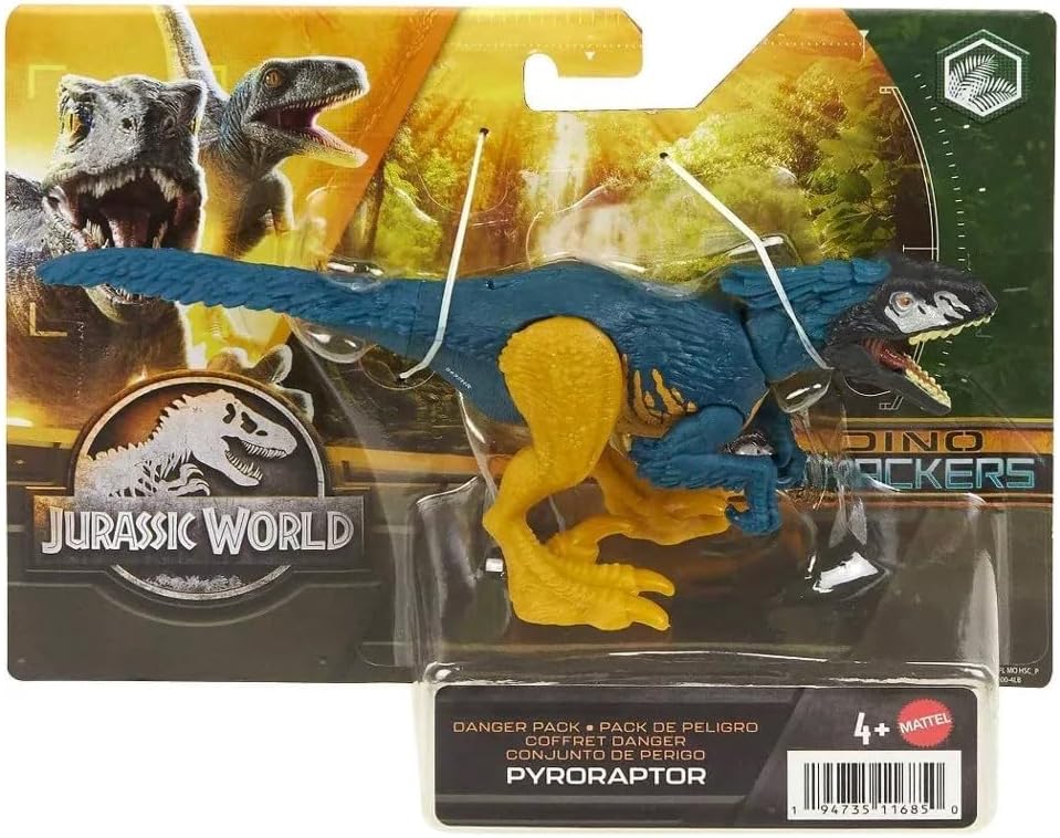 Jurassic World Dino Trackers Pyroraptor Danger Pack Action Figure
