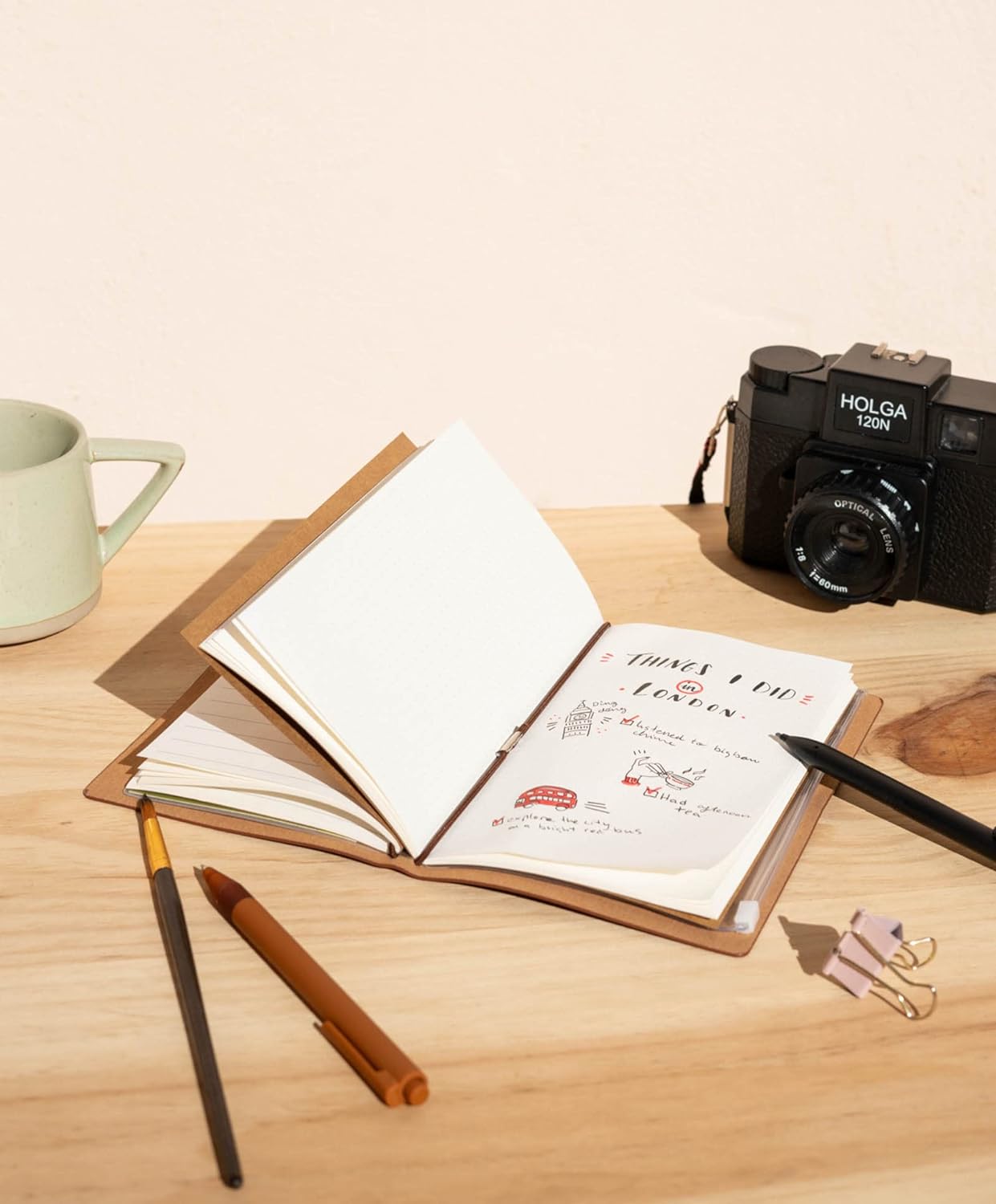 Jurassic Park Travel Journal | PU Leather Journal Notebook