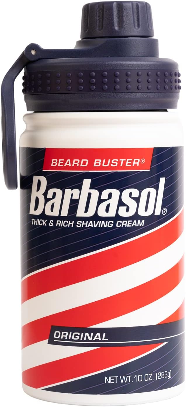 Jurassic Park Metal Hot & Cold "Barbasol" Bottle 380ml