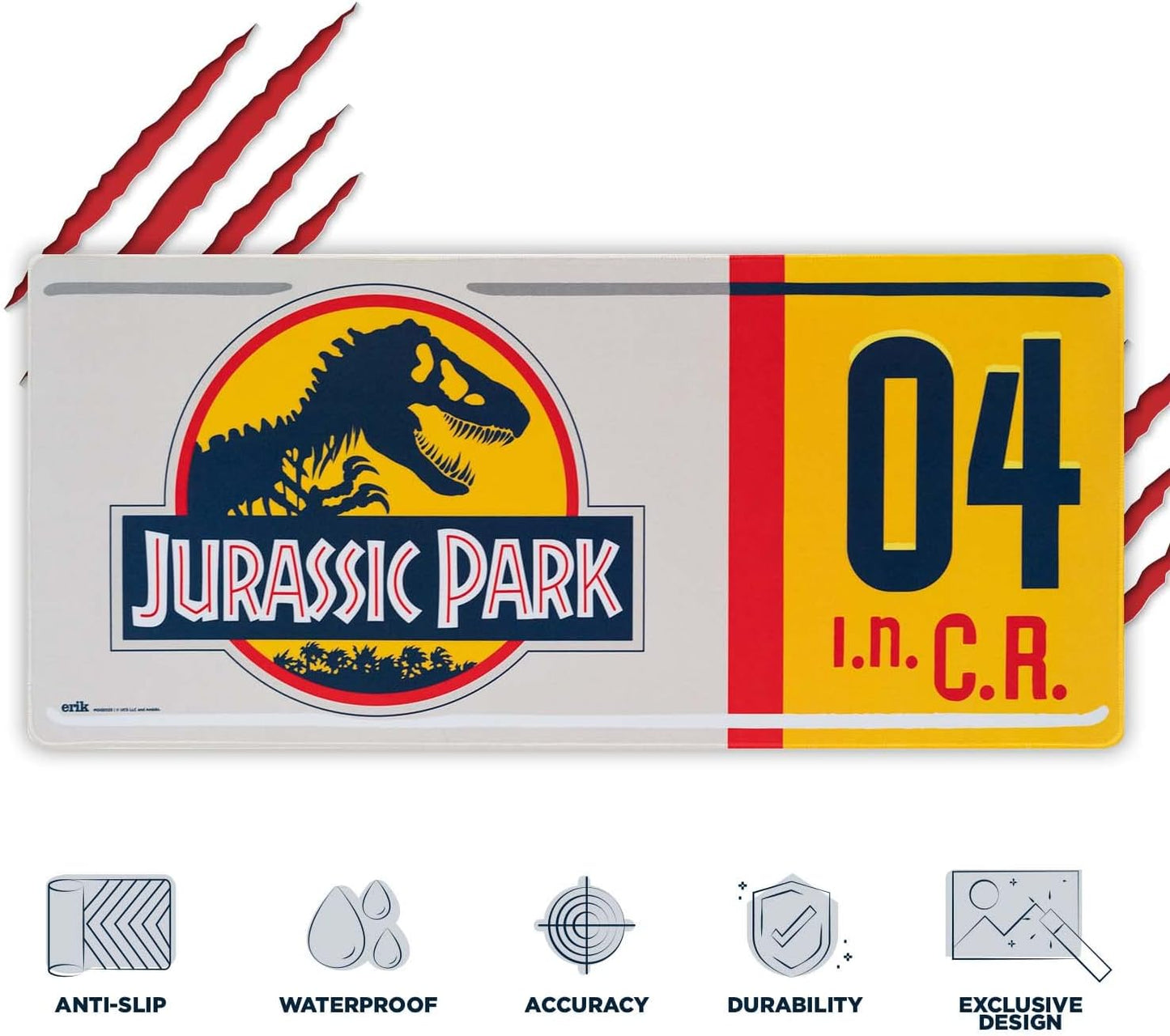 Jurassic Park XXL Mouse Mat - Desk Pad
