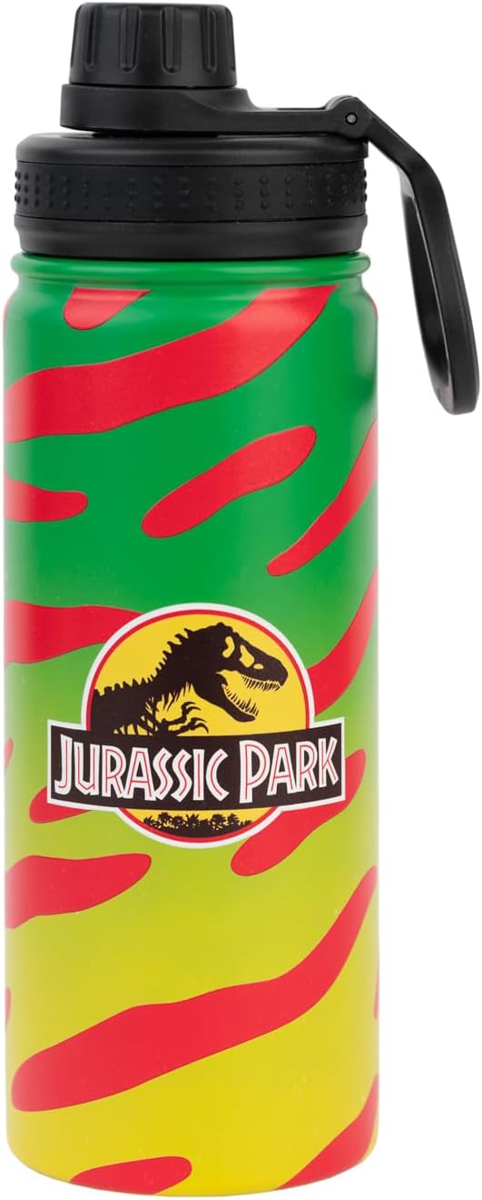 Jurassic Park Metal Hot & Cold "Explorer" Bottle 500ml - 17 oz