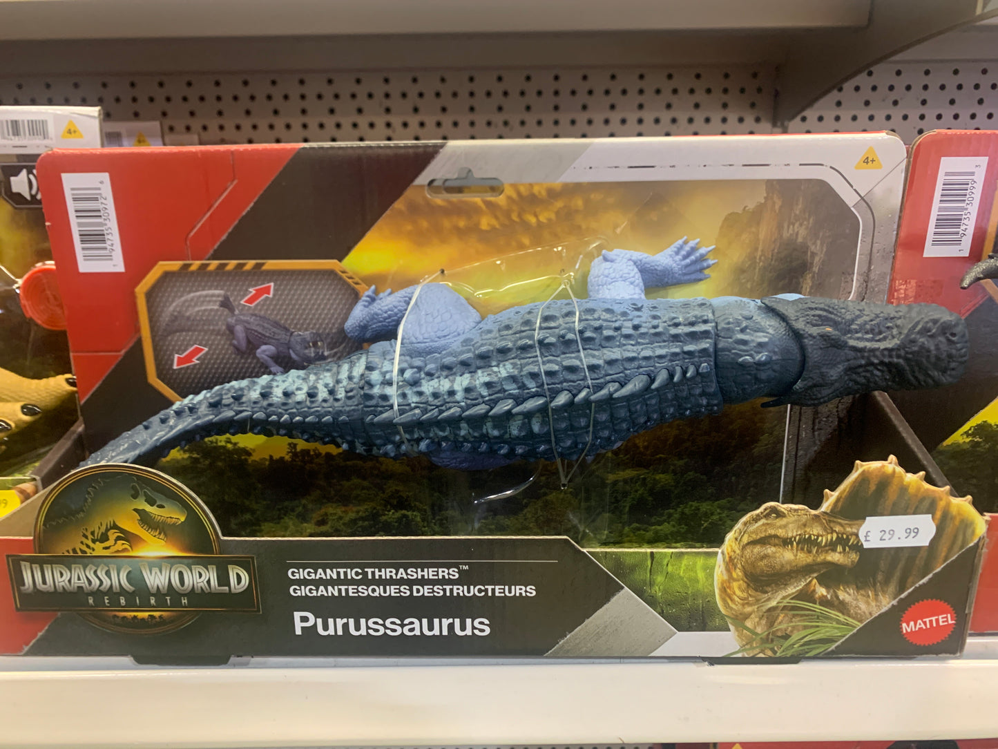 Jurassic World Rebirth Gigantic Trackers Purussaurus