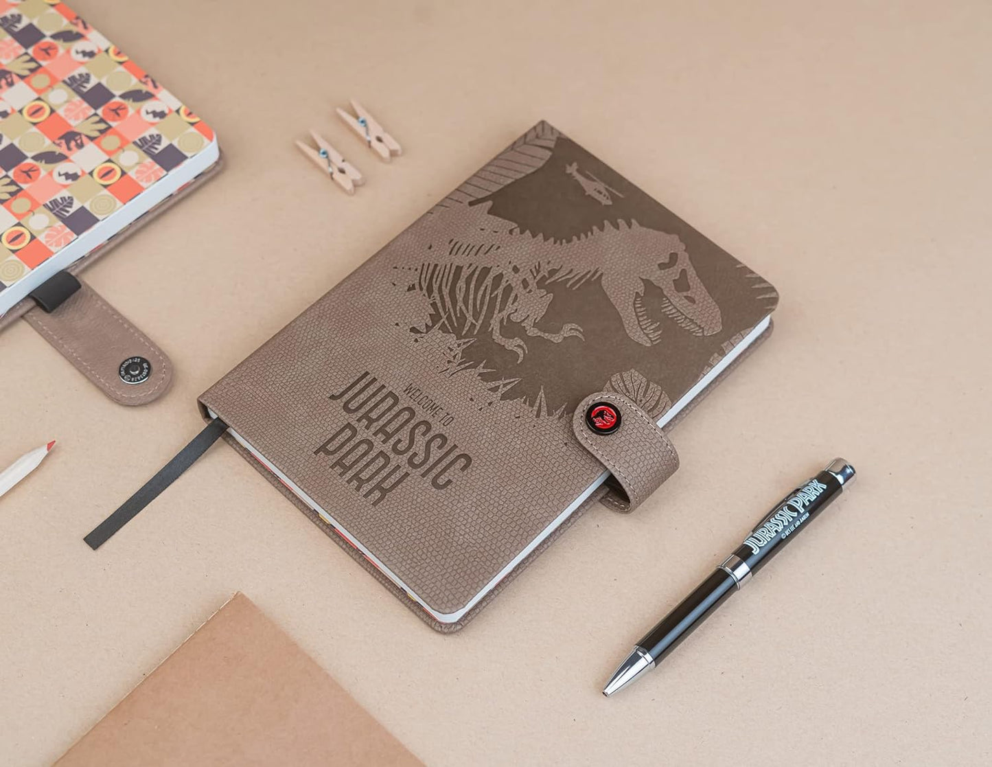 Jurassic Park A5 Premium Notebook With Projector Pen