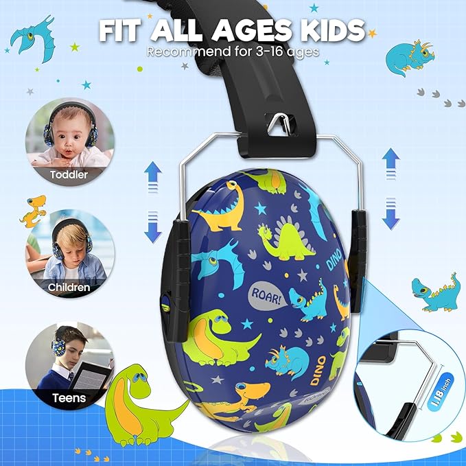 Kids Ear Defender, SNR 27dB Ear Defenders for Children