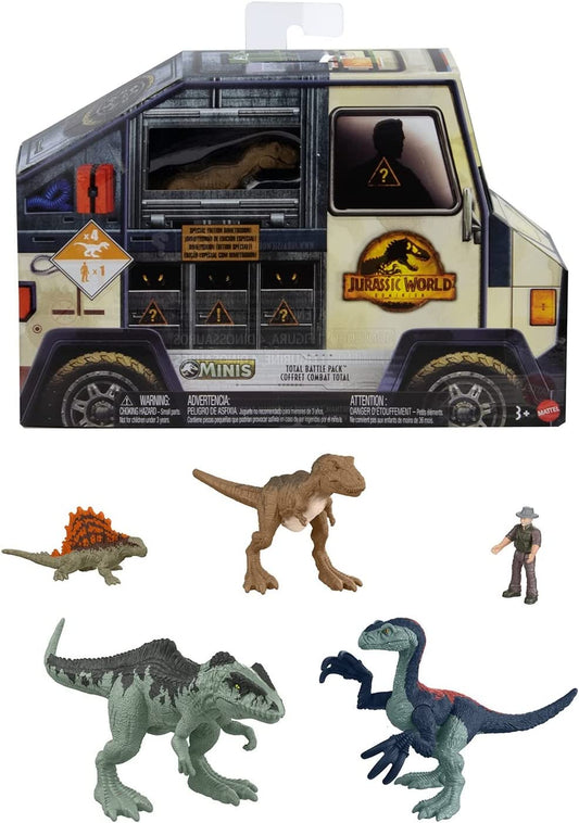 Jurassic World GWP74 New Ruler Minifigure Multi Pack (Limited Edition Dimetrodon) - Japanese Import