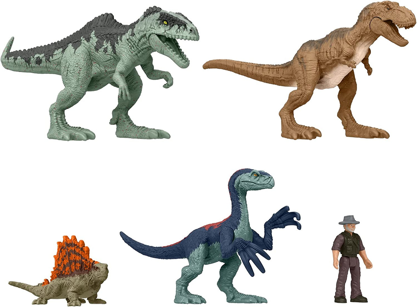 Jurassic World GWP74 New Ruler Minifigure Multi Pack (Limited Edition Dimetrodon) - Japanese Import