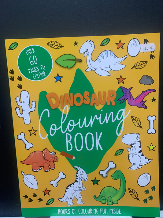 Dinosaur colouring book