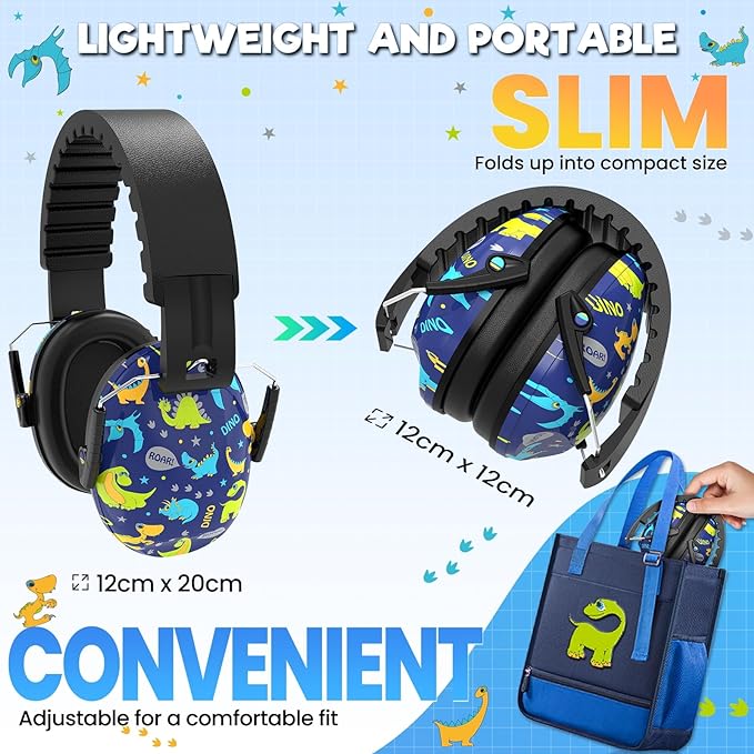 Kids Ear Defender, SNR 27dB Ear Defenders for Children