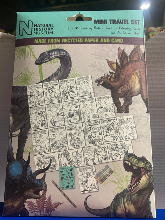 NHM Dinosaur mini travel set