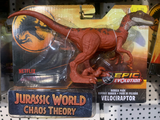 Jurassic World Chaos Theory Danger Pack Velociraptor