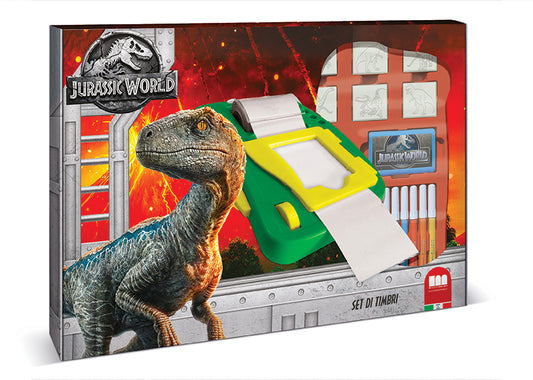 Jurassic World Sticker Machine and Stamper activity set