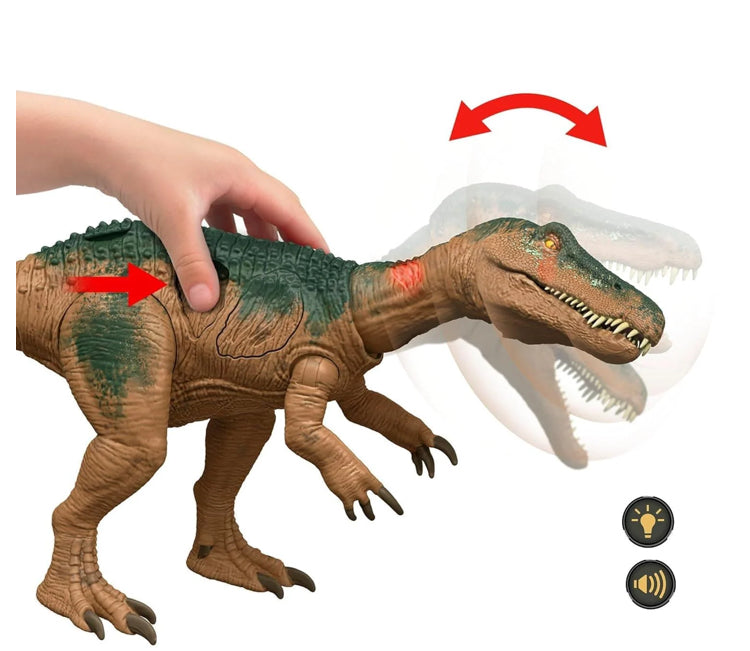 Jurassic World Epic Attack Chomp Back Baryonyx